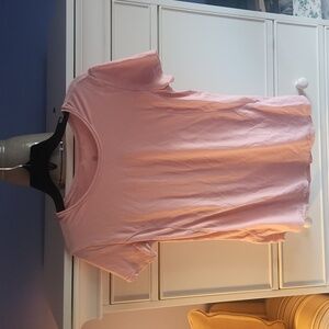 Dusky pink moisture wicking T shirt, Zella, S